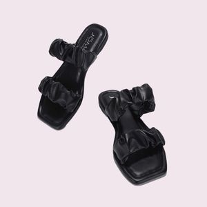 Cape Robbin Sandals Slides for Women, Womens Mules Slip On Shoes - Size 9